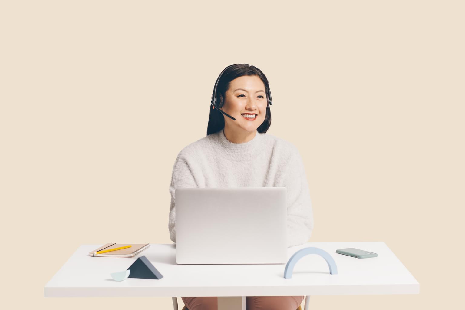 Customer service voice