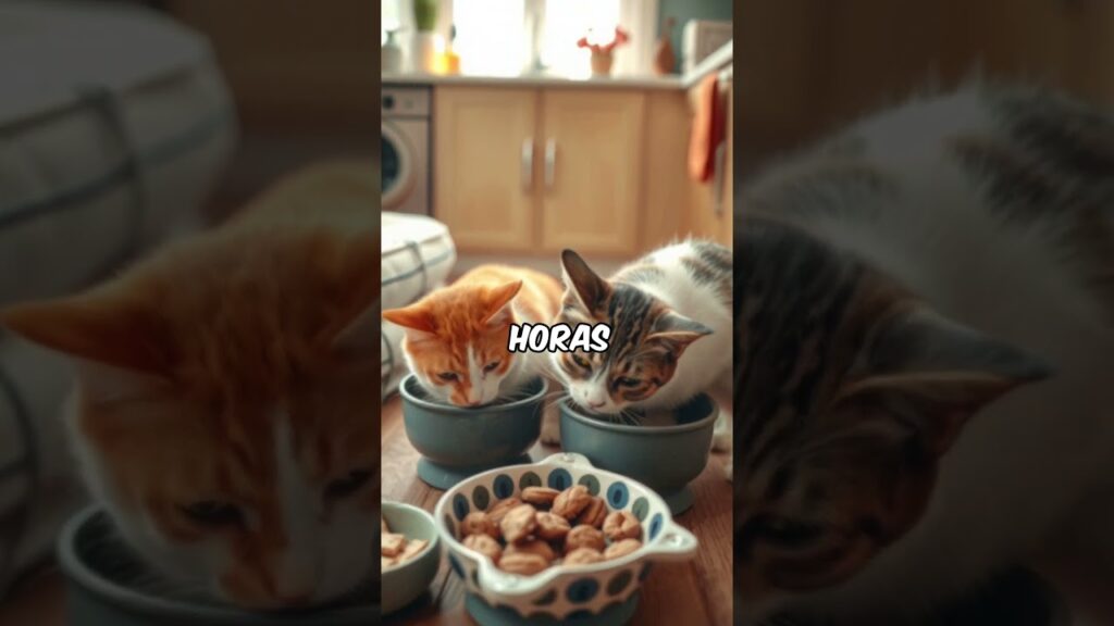 entrenamiento para ensenar a tu gato a respetar horarios de comida