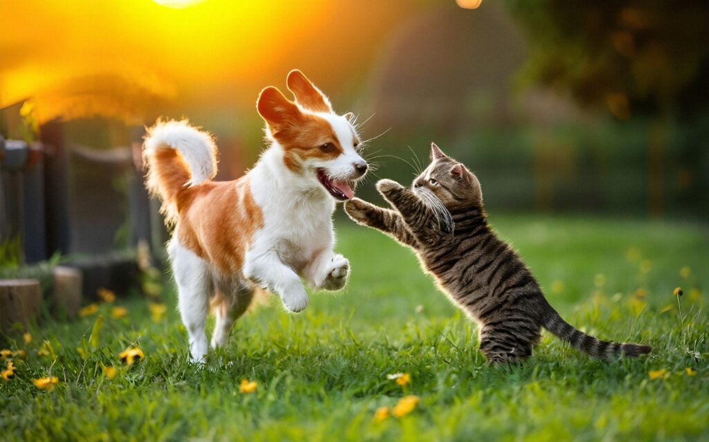 la clave para una convivencia exitosa entre gatos y otras mascotas